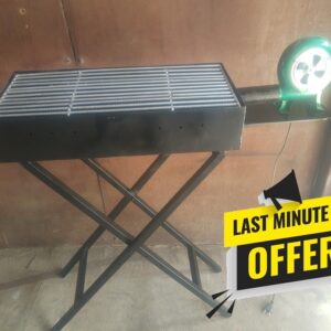 Electric blower barbecue machine